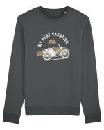 Moto / white Bluză mânecă lungă Unisex Rise