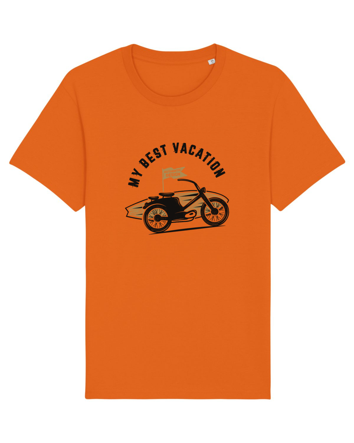 Tricou mânecă scurtă Unisex Rocker Bright Orange