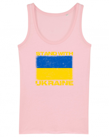 Stand with UKRAINE Cotton Pink