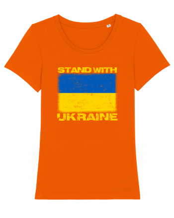 Stand with UKRAINE Bright Orange