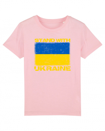 Stand with UKRAINE Cotton Pink