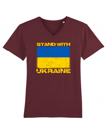 Stand with UKRAINE Burgundy