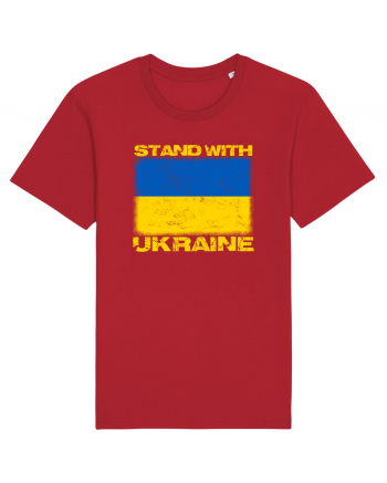 Stand with UKRAINE Red