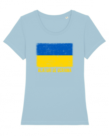 Alaturi de Ucraina Sky Blue