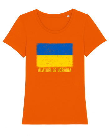 Alaturi de Ucraina Bright Orange