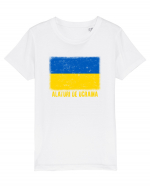 Alaturi de Ucraina Tricou mânecă scurtă  Copii Mini Creator