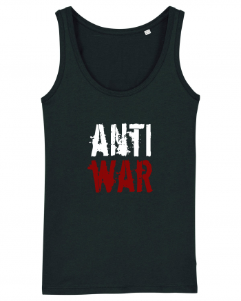 Anti War (alb-roșu) Black