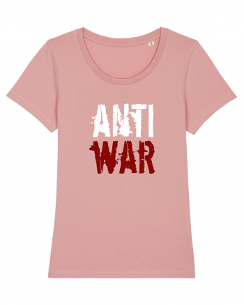 Anti War (alb-roșu) Canyon Pink