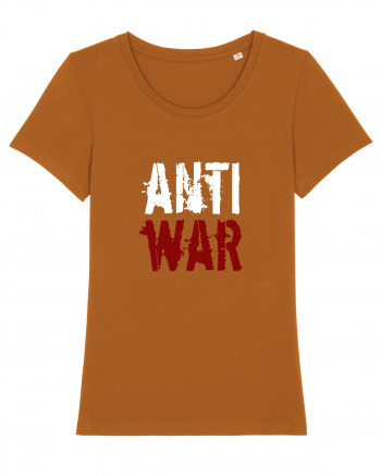 Anti War (alb-roșu) Roasted Orange