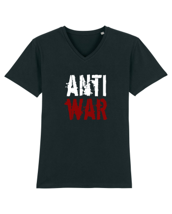 Anti War (alb-roșu) Black