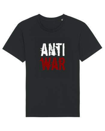 Anti War (alb-roșu) Black