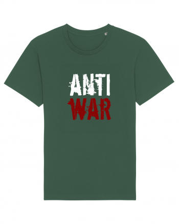 Anti War (alb-roșu) Bottle Green