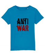 Anti War (negru-roșu) Tricou mânecă scurtă  Copii Mini Creator