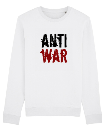Anti War (negru-roșu) White