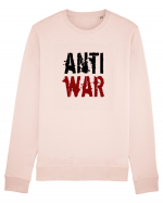 Anti War (negru-roșu) Bluză mânecă lungă Unisex Rise