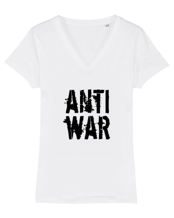Anti War (negru) White