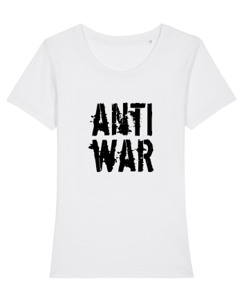 Anti War (negru) White