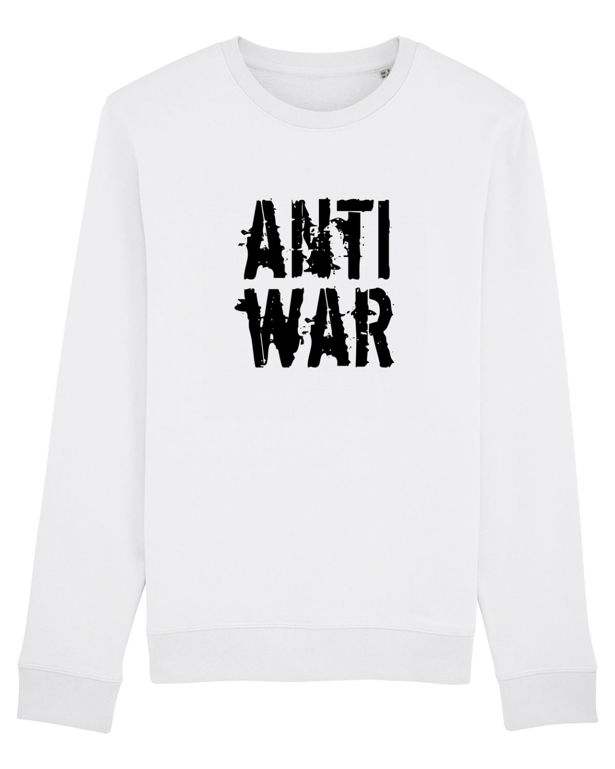 Bluză mânecă lungă Unisex Rise White
