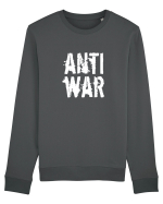 Anti War (alb) Bluză mânecă lungă Unisex Rise