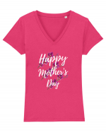 Happy Mother's Day! Tricou mânecă scurtă guler V Damă Evoker