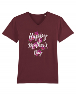 Happy Mother's Day! Tricou mânecă scurtă guler V Bărbat Presenter