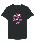 Happy Mother's Day! Tricou mânecă scurtă guler larg Bărbat Skater