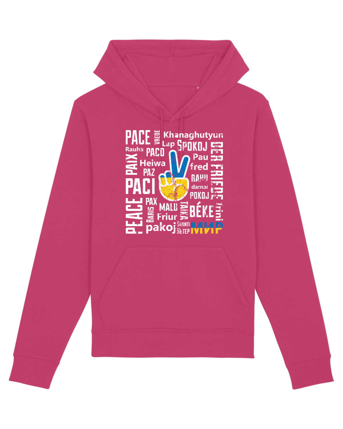 Hanorac Unisex Drummer Raspberry