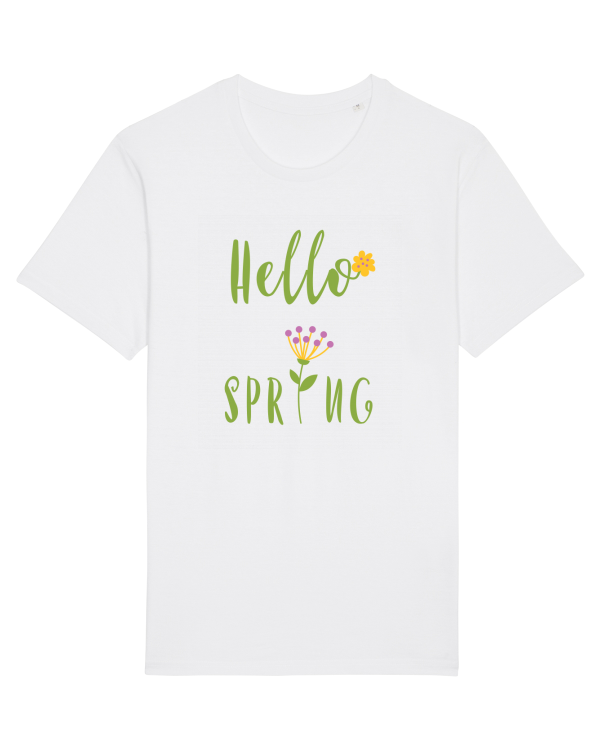 Tricou mânecă scurtă Unisex Rocker White