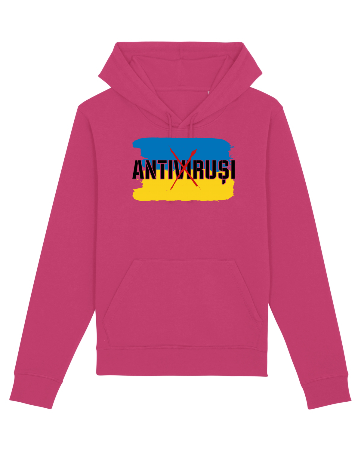 Hanorac Unisex Drummer Raspberry