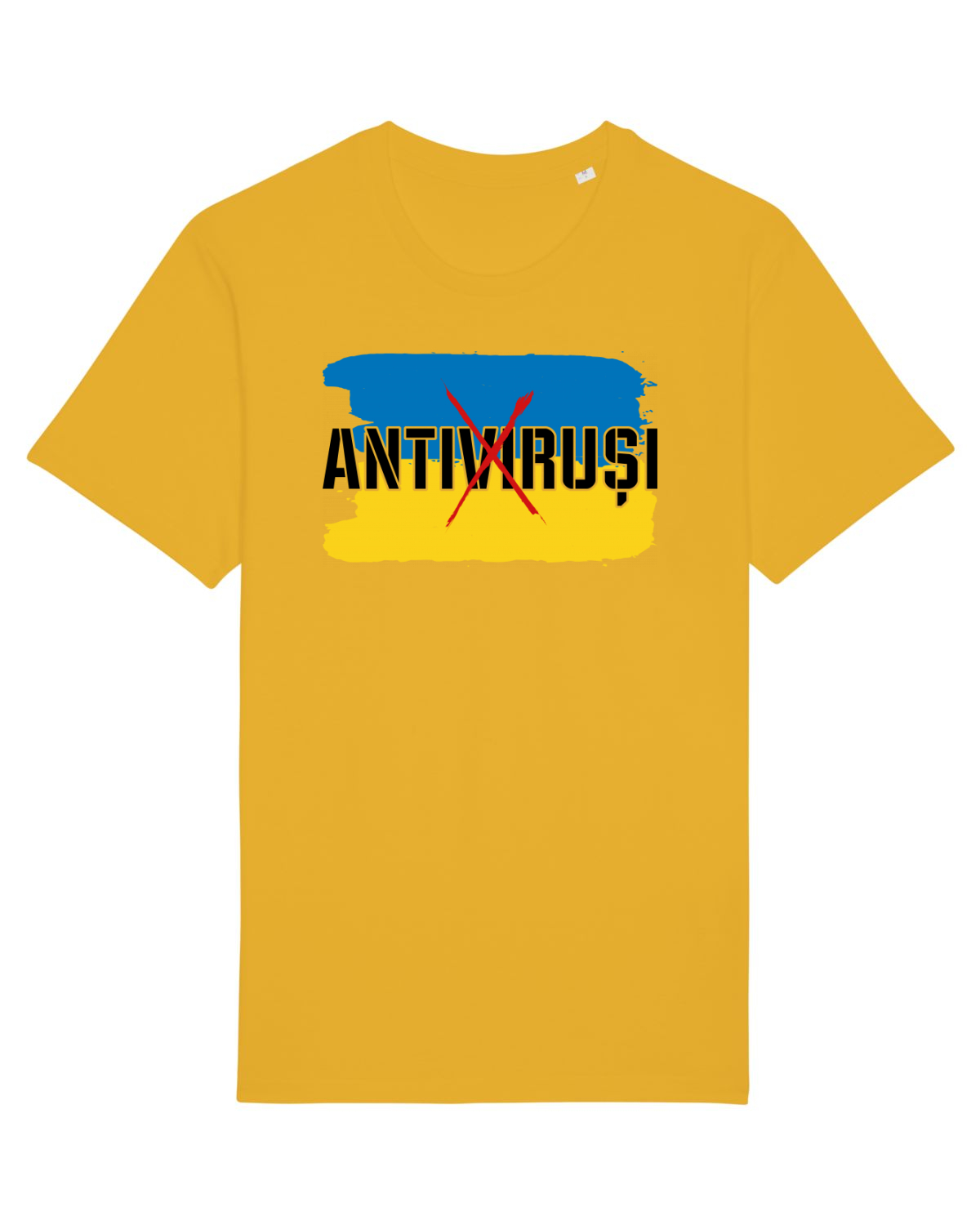 Tricou mânecă scurtă Unisex Rocker Spectra Yellow