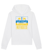 I welcome refugees Hanorac Unisex Drummer