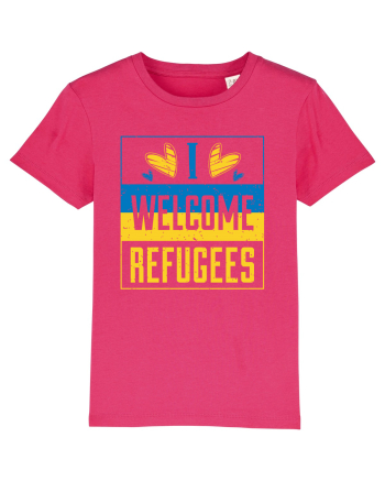I welcome refugees Raspberry