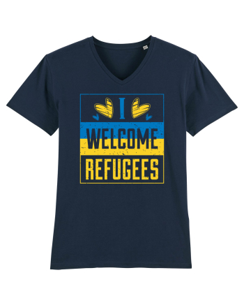I welcome refugees French Navy