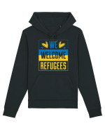 We welcome refugees Hanorac Unisex Drummer