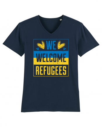 We welcome refugees French Navy