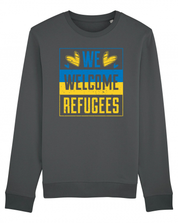 We welcome refugees Anthracite