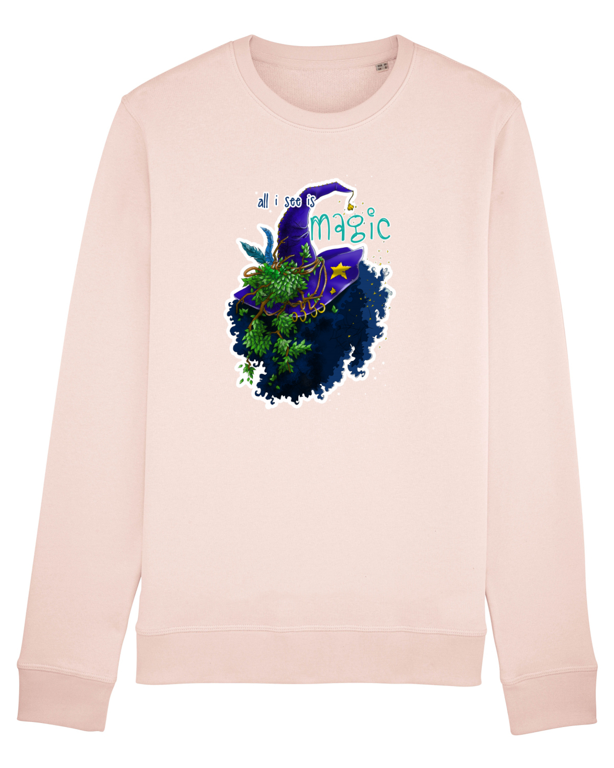 Bluză mânecă lungă Unisex Rise Candy Pink