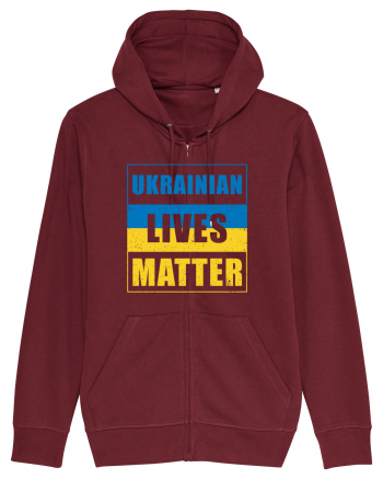 Ukrainian lives matter Burgundy