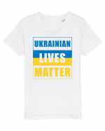 Ukrainian lives matter Tricou mânecă scurtă  Copii Mini Creator