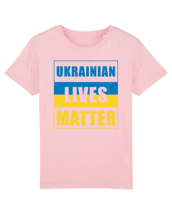 Ukrainian lives matter Cotton Pink