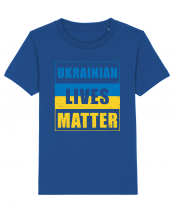 Ukrainian lives matter Majorelle Blue