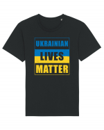 Ukrainian lives matter Tricou mânecă scurtă Unisex Rocker