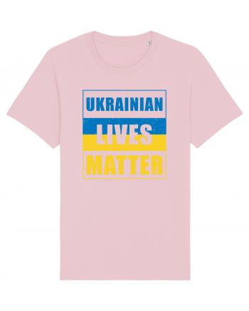 Ukrainian lives matter Cotton Pink