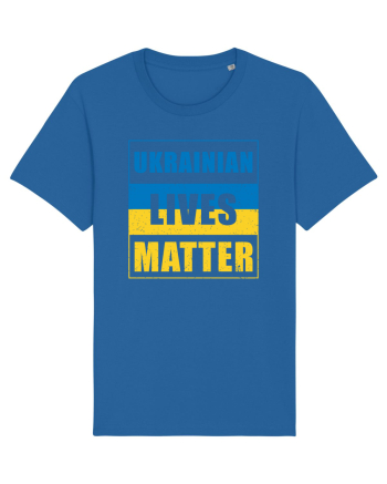 Ukrainian lives matter Royal Blue