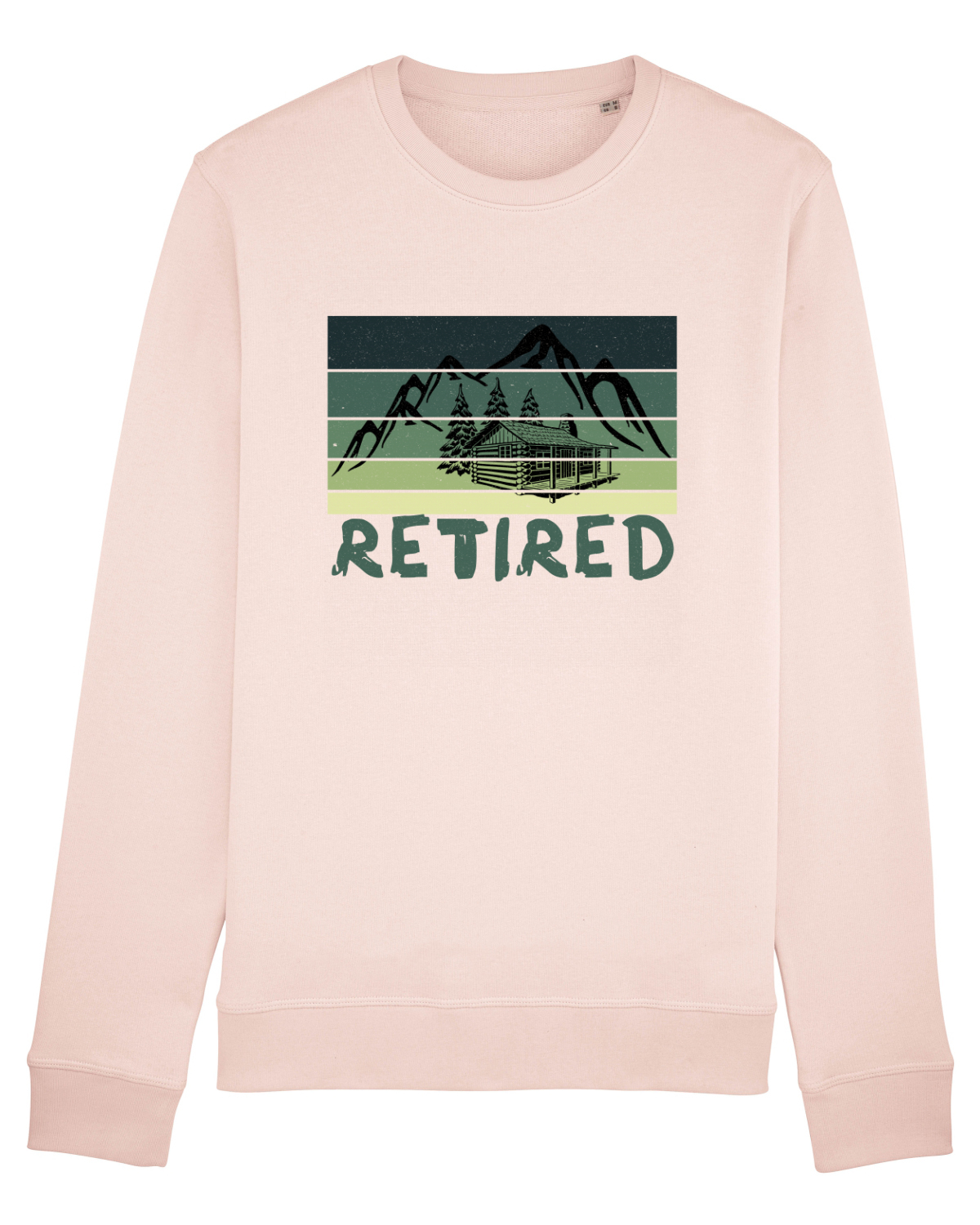 Bluză mânecă lungă Unisex Rise Candy Pink
