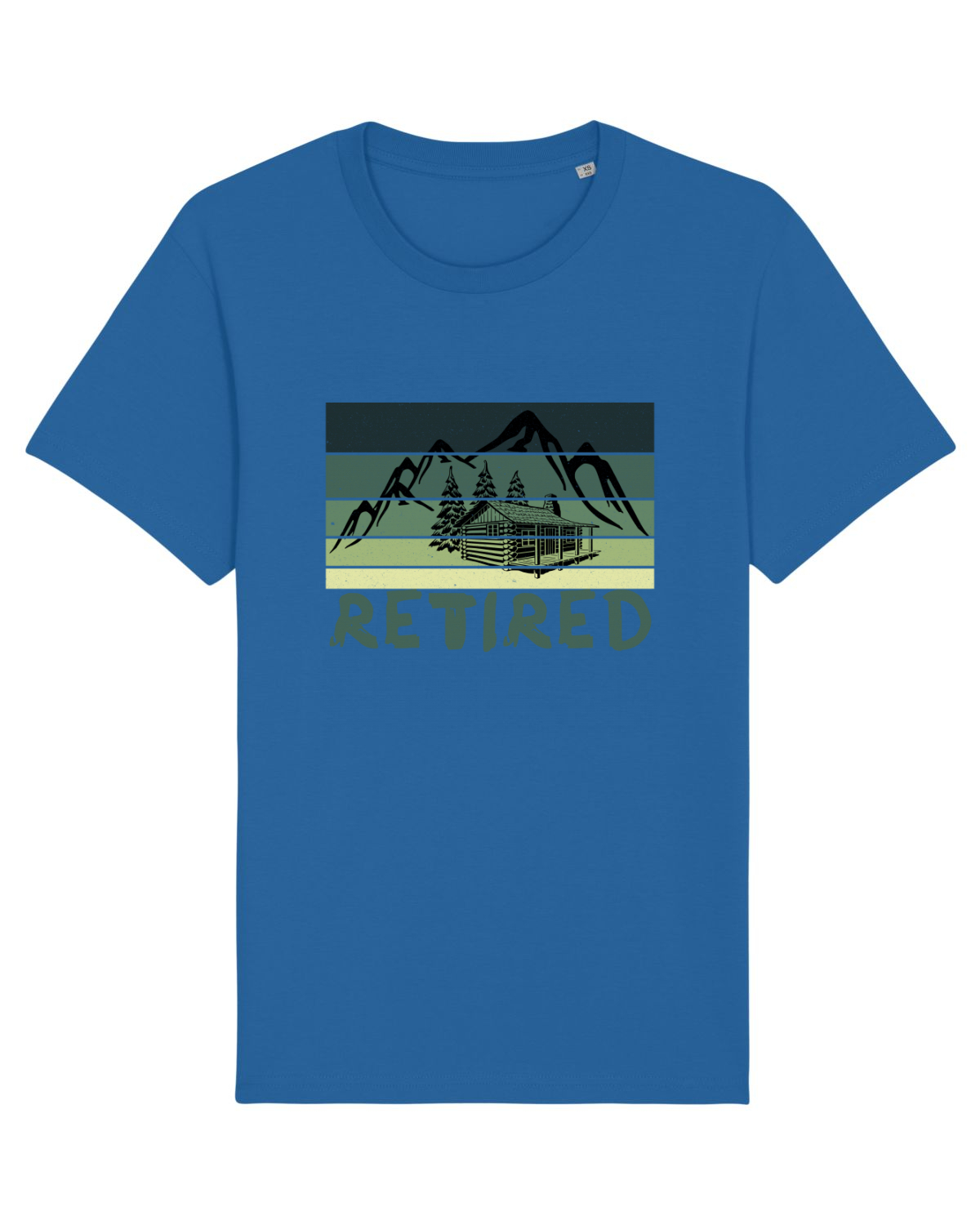 Tricou mânecă scurtă Unisex Rocker Royal Blue