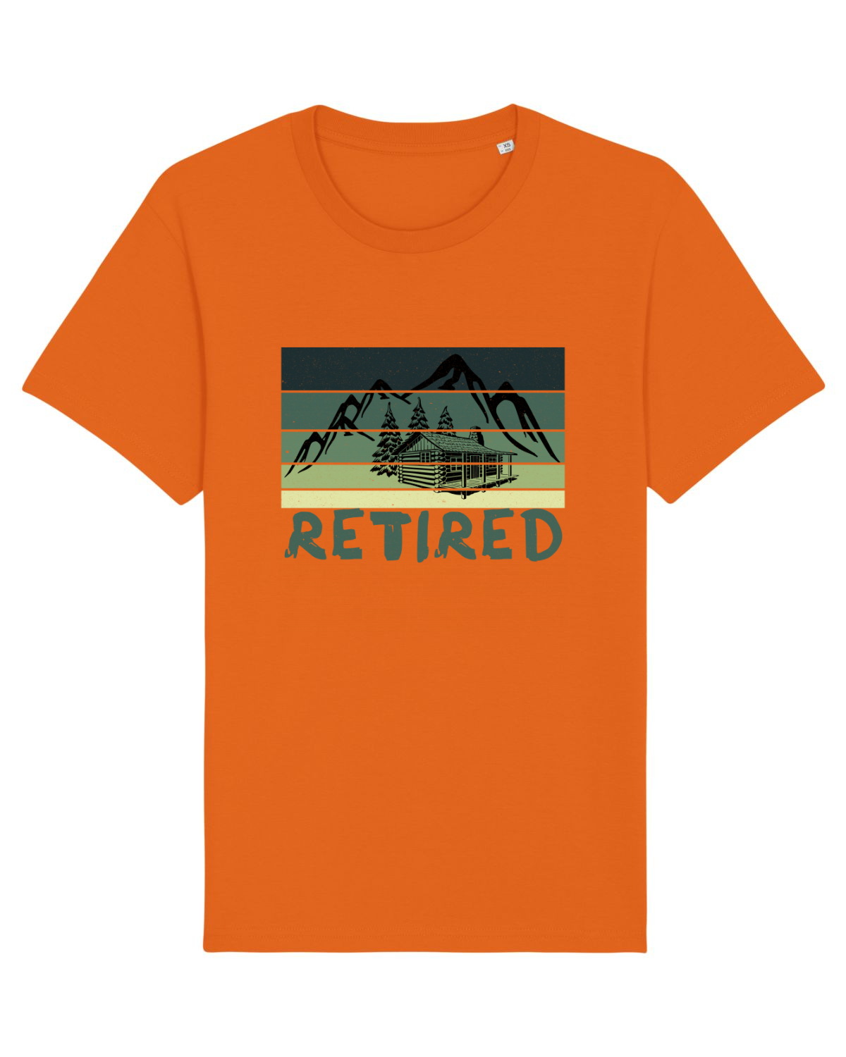 Tricou mânecă scurtă Unisex Rocker Bright Orange