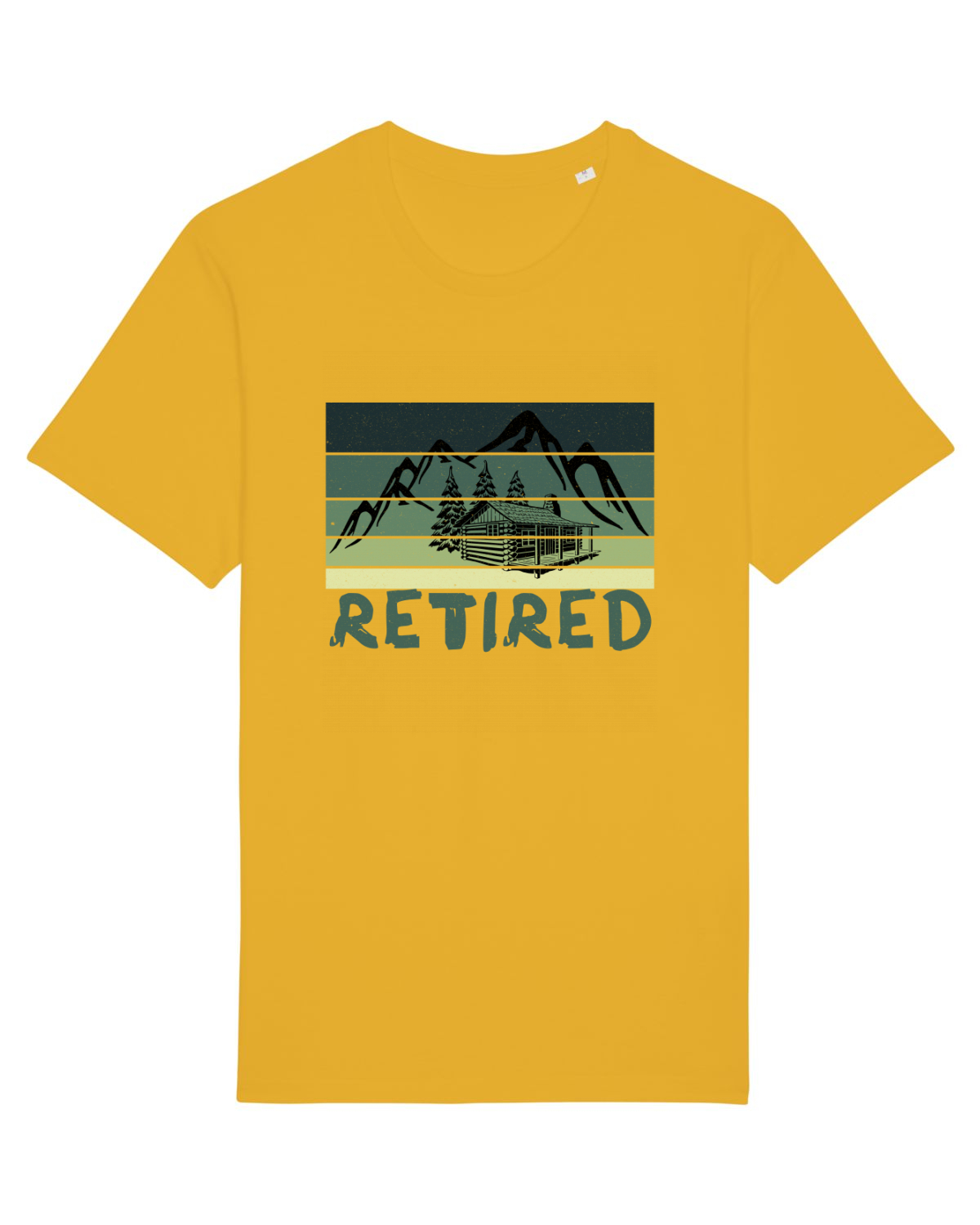 Tricou mânecă scurtă Unisex Rocker Spectra Yellow