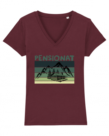 Pensionat / Retired  Burgundy