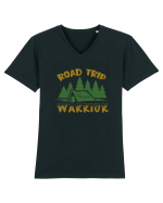 Road Trip Warrior Tricou mânecă scurtă guler V Bărbat Presenter